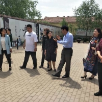 【義和孝道】  5月3日，省級(jí)文明村——義和村迎來(lái)了兩個(gè)考察團(tuán)